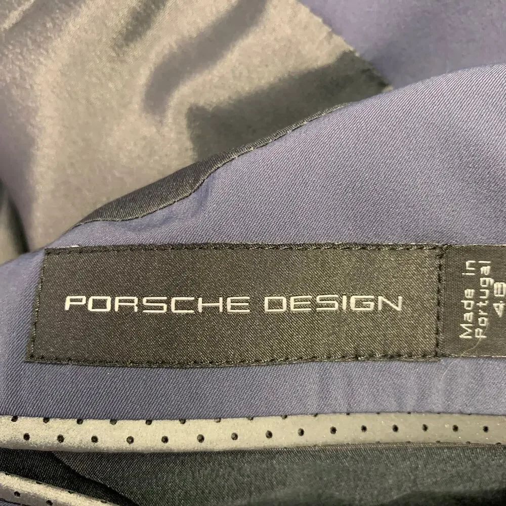 PORSCHE DESIGN Size 38 Navy Polyamide Blend Sport Coat